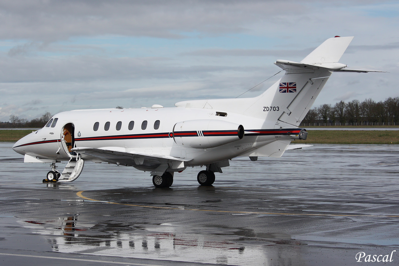 Royal Air Force British Aerospace BAe 125 ZD703 le 19.03.13 Zd703-3cc52f1