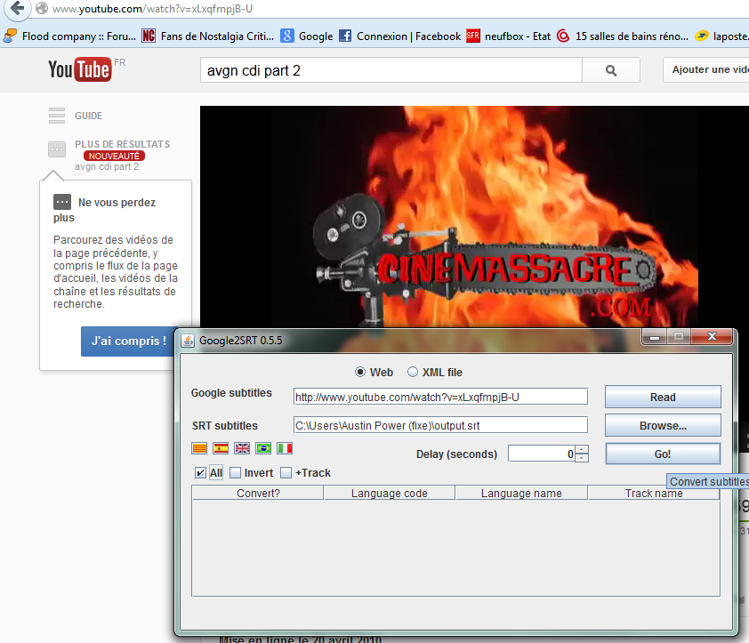 (Sous-titrage en "Closed Captions" sur Youtube) Ma méthode de sous titrage Tuto4-3abdf55